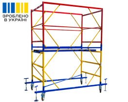 Вышка-тура VIRASTAR «ОПТИМА» 1+1, настил 1,2x2,0 м