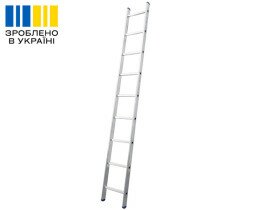 Алюминиевая односекционная лестница UNOMAX VIRASTAR 9 ступеней