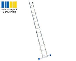 Алюминиевая односекционная лестница UNOMAX VIRASTAR 16 ступеней