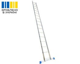 Алюминиевая односекционная лестница UNOMAX VIRASTAR 17 ступеней