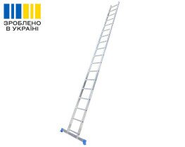 Алюминиевая односекционная лестница UNOMAX VIRASTAR 18 ступеней