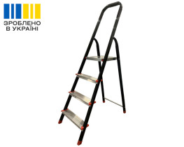 VIRASTAR NOVA STEEL steel-aluminum stepladder 4 steps