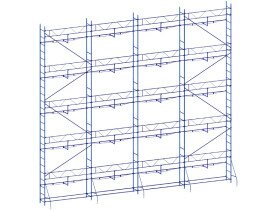 Комплект клино-хомутовых лесов 12,5х14 (М) VIRASTAR