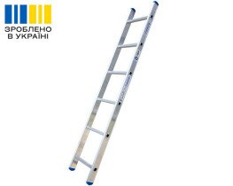 Алюминиевая односекционная лестница 6 ступеней UNOMAX VIRASTAR