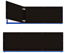 Комплект настилів для вишки-тури VIRASTAR ОПТИМА 2,0x1,2 м