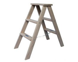 Wooden double-sided stepladder VIRASTAR HOBBY 2x3