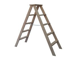 Wooden double-sided stepladder VIRASTAR HOBBY 2x5