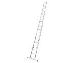 Aluminum three-section ladder TRIOMAX VIRASTAR 3x10 steps  Photo№3