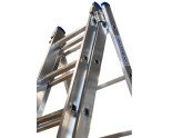 Алюминиевая трехсекционная лестница TRIOMAX VIRASTAR 3x12 ступеней  Фото№1