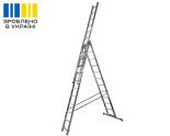 Aluminum three-section ladder TRIOMAX VIRASTAR 3x12 steps  Photo№39388