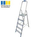 Aluminum stepladder 5 steps VIRASTAR NOVA  Photo№39400