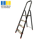 VIRASTAR NOVA STEEL steel-aluminum stepladder 4 steps  Photo№39534