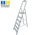 Aluminum stepladder 6 steps VIRASTAR NOVA  Photo№39401