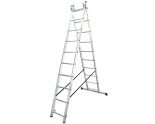 Aluminum three-section ladder TRIOMAX VIRASTAR 3x10 steps  Photo№1