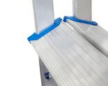 Double-sided aluminum ladder VIRASTAR GORA 2x5 steps  Photo№3