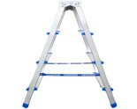Double-sided aluminum ladder VIRASTAR GORA 2x4 steps  Photo№2