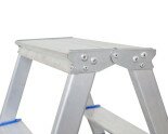 Double-sided aluminum ladder VIRASTAR GORA 2x5 steps  Photo№2