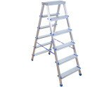 Double-sided aluminum ladder VIRASTAR GORA 2x6 steps  Photo№1