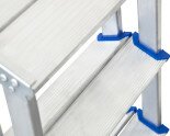 Double-sided aluminum ladder VIRASTAR GORA 2x6 steps  Photo№9
