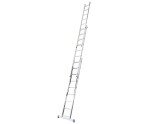 Aluminum three-section ladder TRIOMAX VIRASTAR 3x9 steps  Photo№0