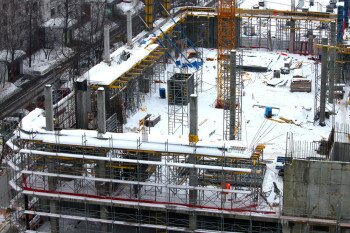Scaffolding in winter: what to do