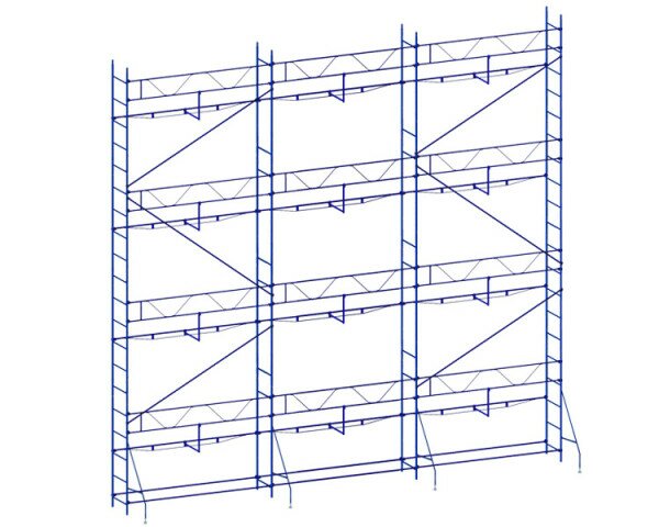 Set of wedge-clamp scaffolding 10x10.5 (M) VIRASTAR