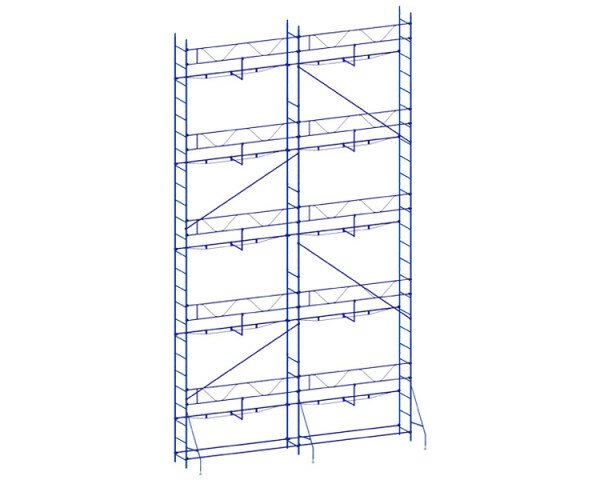 A set of wedge-clamp scaffolding 12.5x7 (M) VIRASTAR