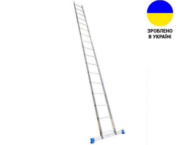 Алюминиевая односекционная лестница UNOMAX VIRASTAR 17 ступеней