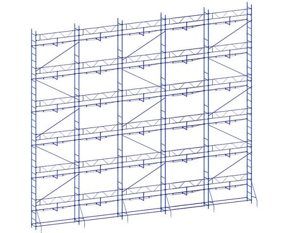 Set of wedge-clamp scaffolding 15x17.5 (M) VIRASTAR