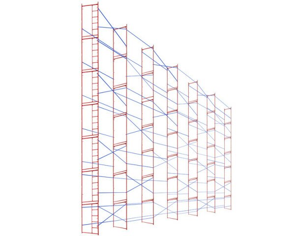 Set of frame scaffolding 14x18 (M) VIRASTAR