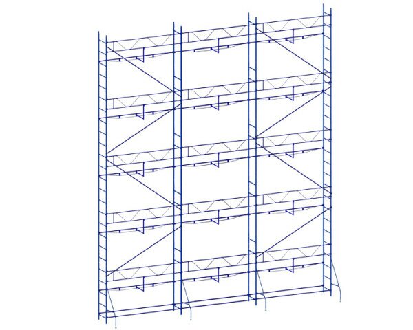 Set of wedge-clamp scaffolding 12.5x10.5 (M) VIRASTAR