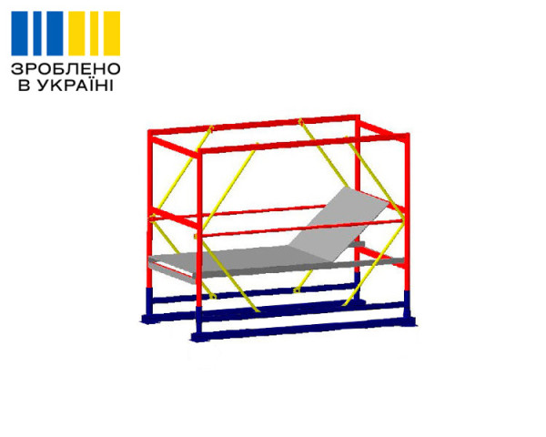 Podstawowy budynek społeczności Virastar COMPACT 1,7 x 0,8 m (brak stabilizatorów i kół)