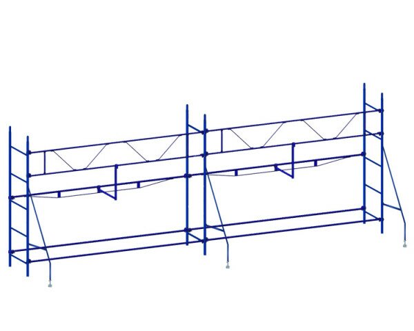 Set of wedge-clamp scaffolding 2.5x7 (M) VIRASTAR