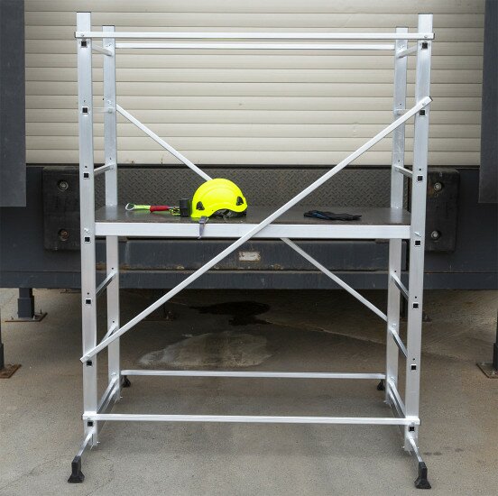 NEW: PETROS aluminum scaffolding